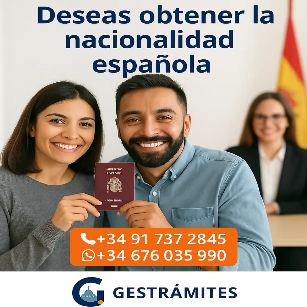 nacionalidad española servicio VIP